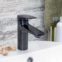 Wasserkraft Wiese Смеситель для умывальника однорычажный, цвет: оружейная сталь 8403