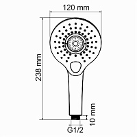 Wasserkraft Лейка 3-функциональная A101
