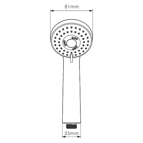 Wasserkraft Wern Лейка 3-функциональная A120