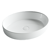 Ceramicanova Element Раковина чаша 55х40 см, без перелива, цвет: белый глянцевый CN5002