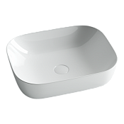 Ceramicanova Element Раковина чаша 50,5х40,5 см, без перелива, цвет: белый глянцевый CN6008