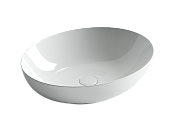 Ceramicanova Element Раковина чаша 52х39,5 см, без перелива, цвет: белый глянцевый CN6017