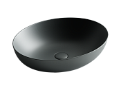 Ceramicanova Element Раковина чаша 52х39,5 см, без перелива, цвет: темный антрацит матовый CN6017MDH