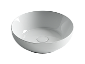 Ceramicanova Element Раковина чаша d37 см, без перелива, цвет: белый глянцевый CN6020