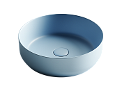 Ceramicanova Element Раковина чаша d39 см, без перелива, цвет: голубой матовый CN6022ML