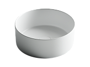 Ceramicanova Element Раковина чаша d35,8 см, без перелива, цвет: белый матовый CN6032MW