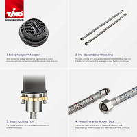 Timo Briana Смеситель для раковины однорычажный, цвет хром 7161/00F