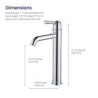 Timo Arisa Смеситель для раковины однорычажный, цвет хром 5311/00F