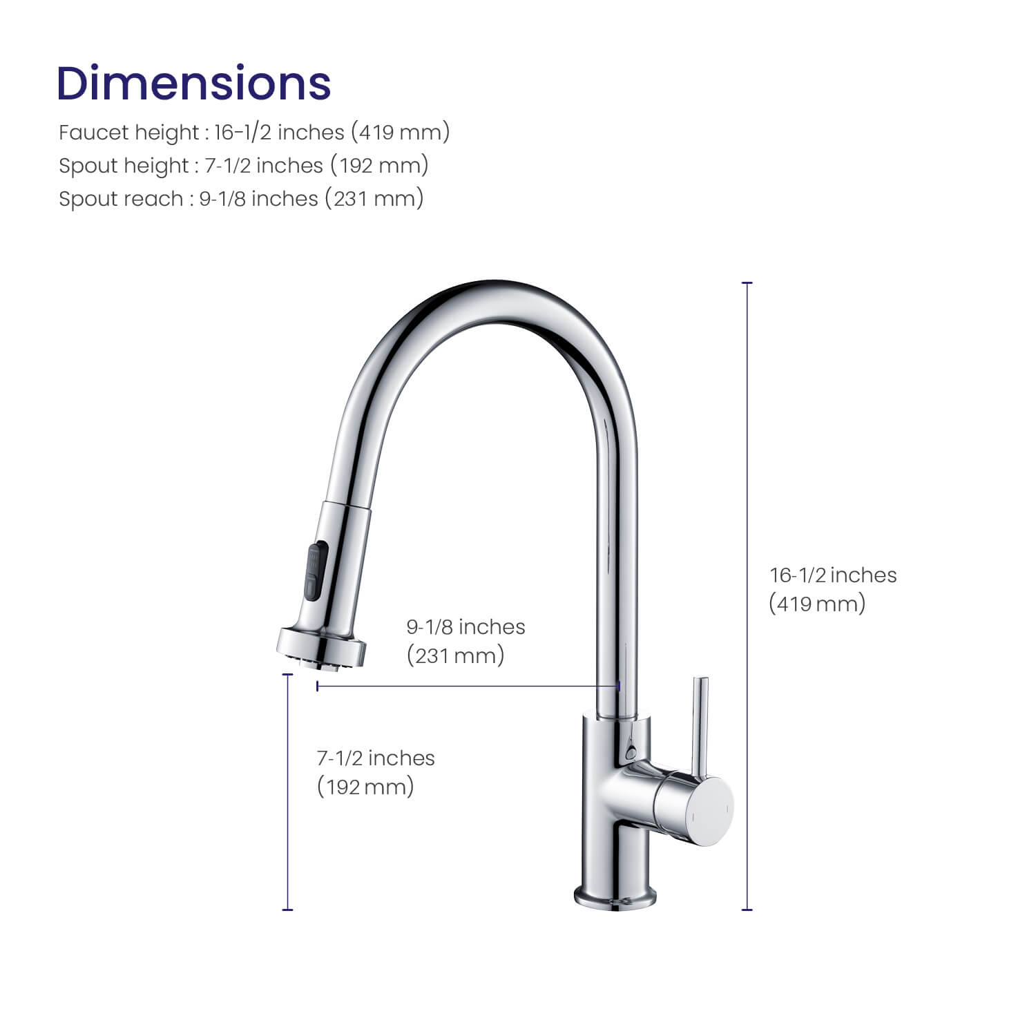 Timo Saona Смеситель для кухни однорычажный, цвет хром 2316/00FL