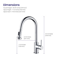 Timo Saona Смеситель для кухни однорычажный, цвет хром 2316/00FL