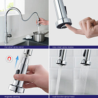 Timo Saona Смеситель для кухни однорычажный, цвет хром 2316/00FL