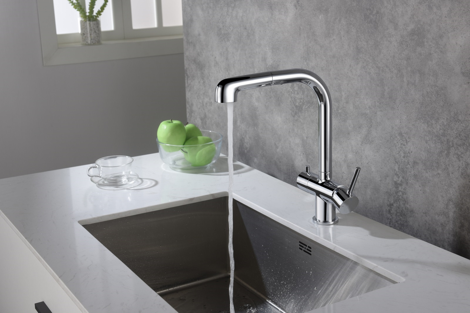 Timo Saona Смеситель для кухни однорычажный, цвет хром 2346/00FL