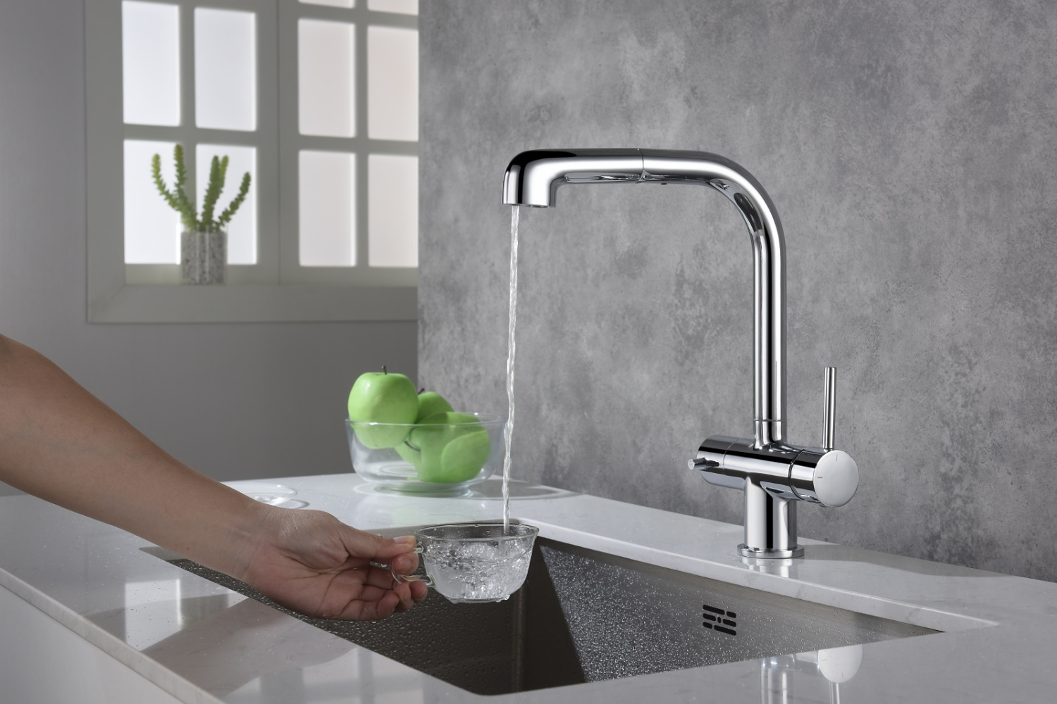 Timo Saona Смеситель для кухни однорычажный, цвет хром 2346/00FL