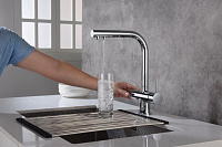 Timo Saona Смеситель для кухни однорычажный, цвет: хром 2356/00FL