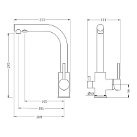 Timo Saona Смеситель для кухни однорычажный, цвет хром 2376/00F