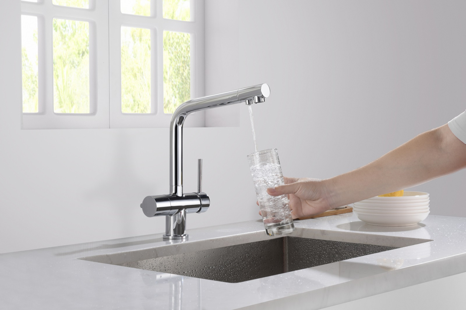 Timo Saona Смеситель для кухни однорычажный, цвет хром 2396/00F