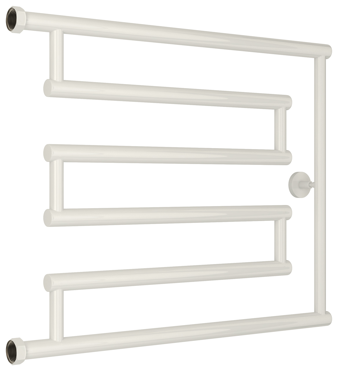 Сунержа High-Tech Полотенцесушитель водяной 65x50h, цвет: белый 12-4052-5065