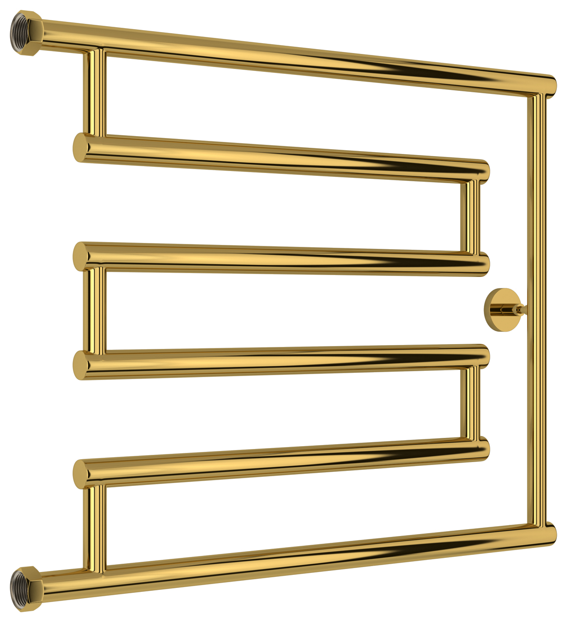 Сунержа High-Tech Полотенцесушитель водяной 65x50h, цвет: золото 03-4052-5065