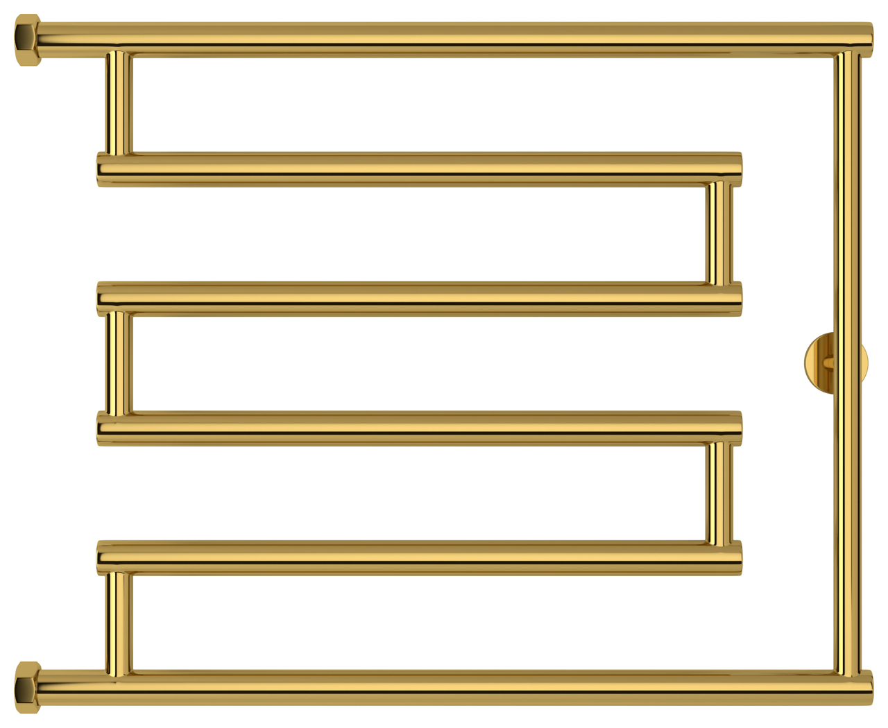 Сунержа High-Tech Полотенцесушитель водяной 65x50h, цвет: золото 03-4052-5065