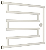 Сунержа High-Tech Полотенцесушитель водяной 65x50h, цвет: матовый белый 30-4052-5065