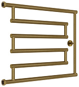 Сунержа High-Tech Полотенцесушитель водяной 65x50h, цвет: состаренная бронза 05-4052-5065