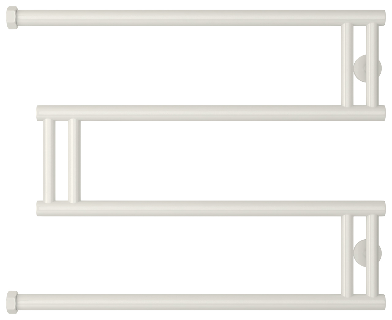 Сунержа High-Tech Полотенцесушитель водяной 65x50h, цвет: белый 12-4050-5065