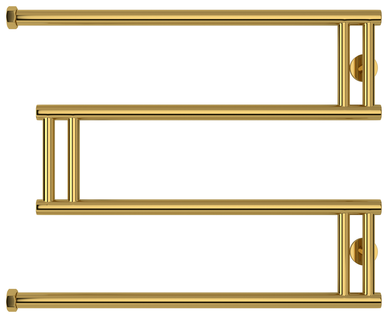 Сунержа High-Tech Полотенцесушитель водяной 65x50h, цвет: золото 03-4050-5065