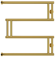 Сунержа High-Tech Полотенцесушитель водяной 60x60h, цвет: золото 03-4050-6060