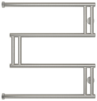 Сунержа High-Tech Полотенцесушитель водяной 60x60h, цвет: сатин 071-4050-6060