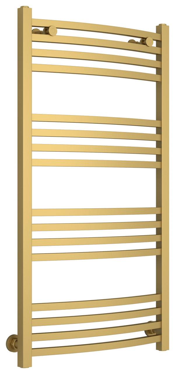 Сунержа Аркус Полотенцесушитель водяной 50x100h, цвет: матовое золото 032-0251-1050