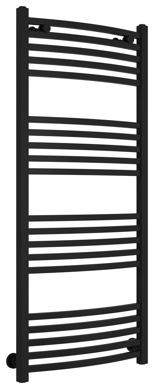 Сунержа Аркус Полотенцесушитель водяной 50x120h, цвет: матовый черный 31-0251-1250