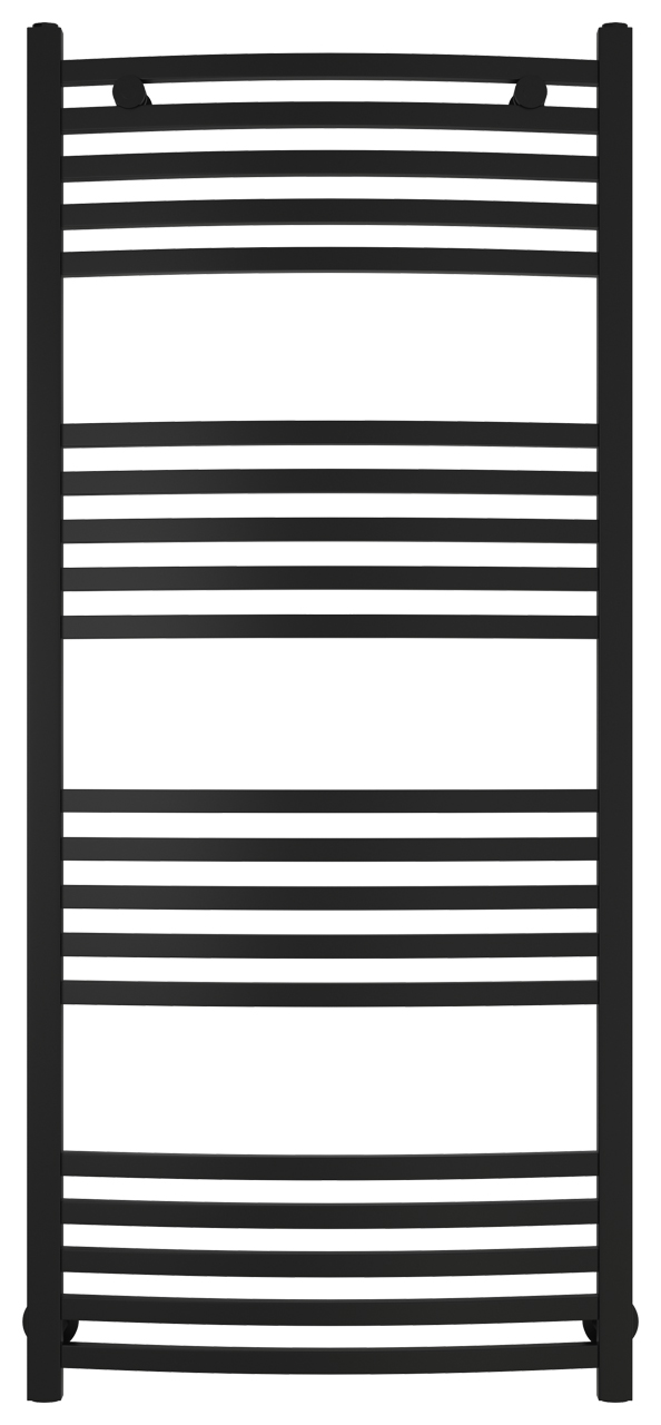 Сунержа Аркус Полотенцесушитель водяной 50x120h, цвет: матовый черный 31-0251-1250