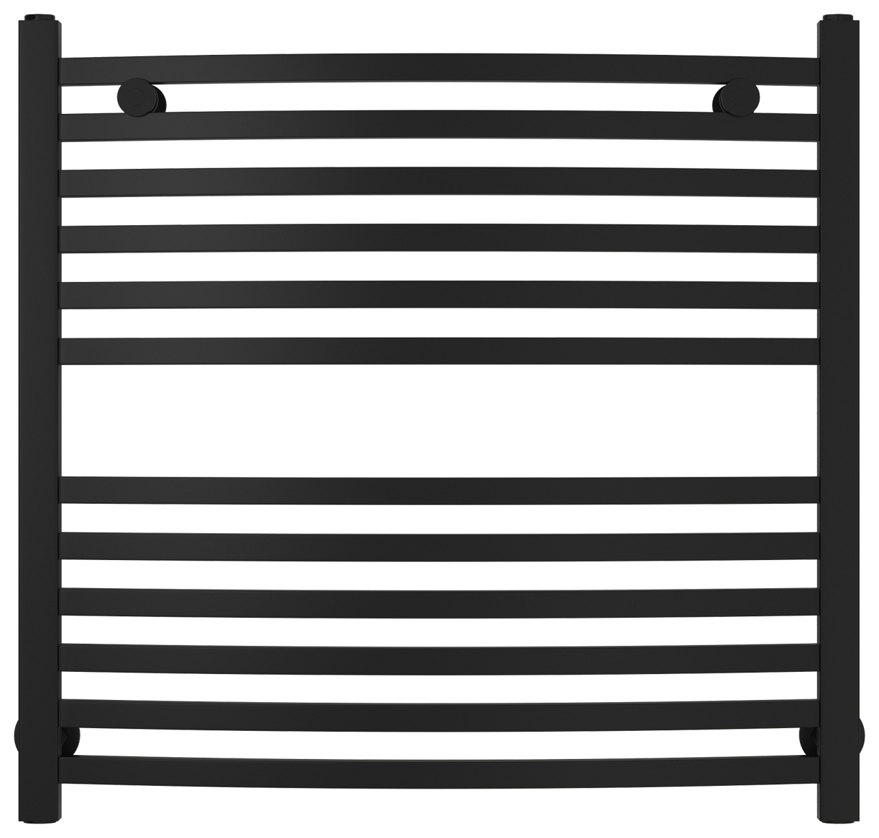 Сунержа Аркус Полотенцесушитель водяной 60x60h, цвет: матовый черный 31-0251-6060