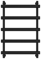 Сунержа Атлант Полотенцесушитель водяной 50x80h, цвет: матовый черный 31-0226-8050