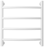 Сунержа Галант+ Полотенцесушитель водяной 50x50h, цвет: матовый белый 30-0200-5050