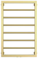 Сунержа Канцлер Полотенцесушитель водяной 50x80h, цвет: матовая шампань 022-0254-8050