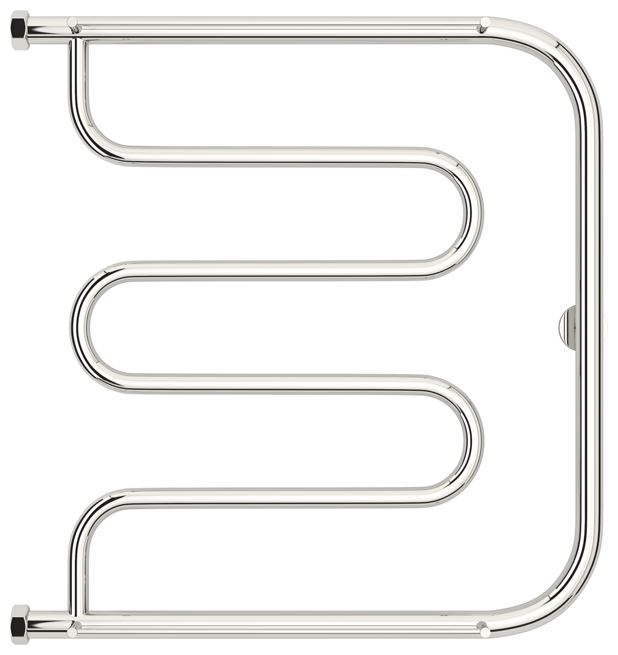 Сунержа Лира Полотенцесушитель водяной 60x60h, цвет: без покрытия 00-4012-6060