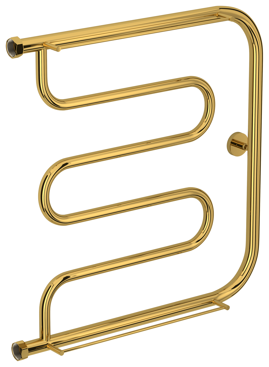 Сунержа Лира Полотенцесушитель водяной 60x60h, цвет: золото 03-4012-6060