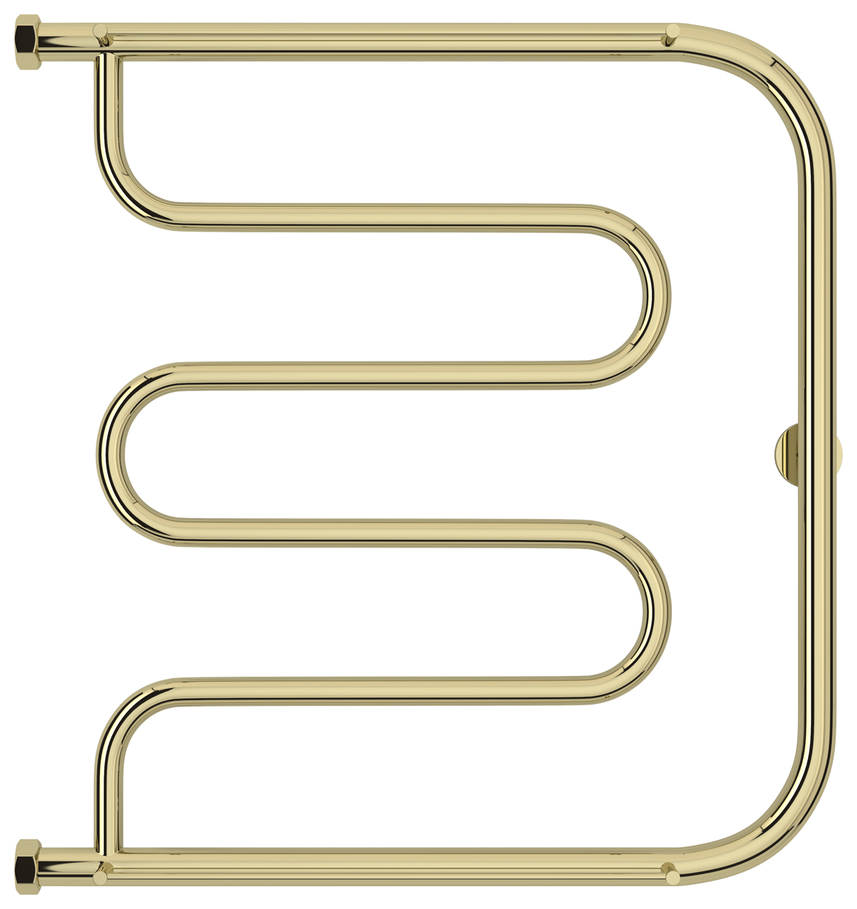 Сунержа Лира Полотенцесушитель водяной 60x60h, цвет: шампань 020-4012-6060