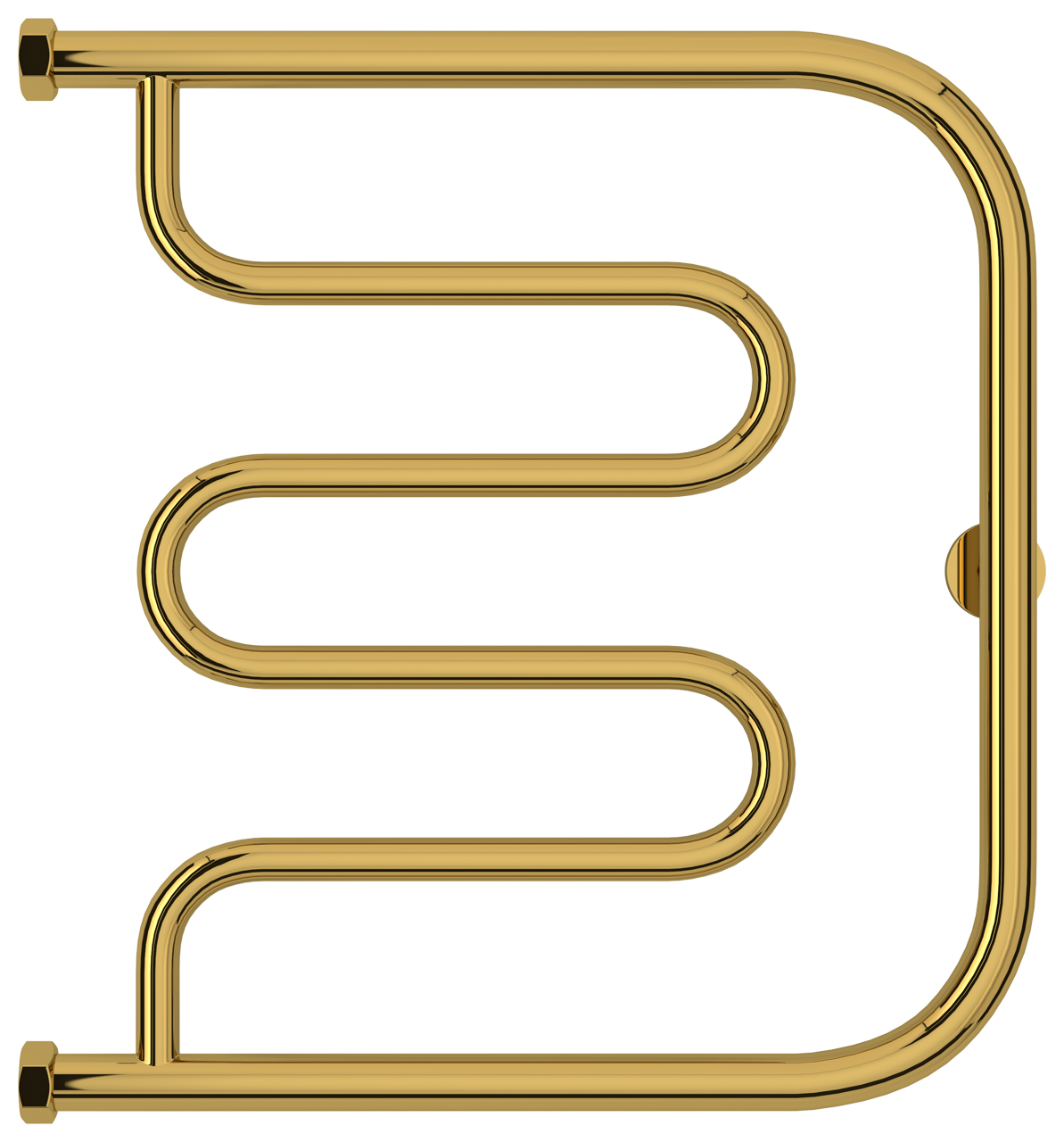 Сунержа Лира Полотенцесушитель водяной 50x50h, цвет: золото 03-4011-5050