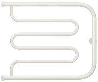 Сунержа Лира Полотенцесушитель водяной 65x50h, цвет: белый 12-4011-5065