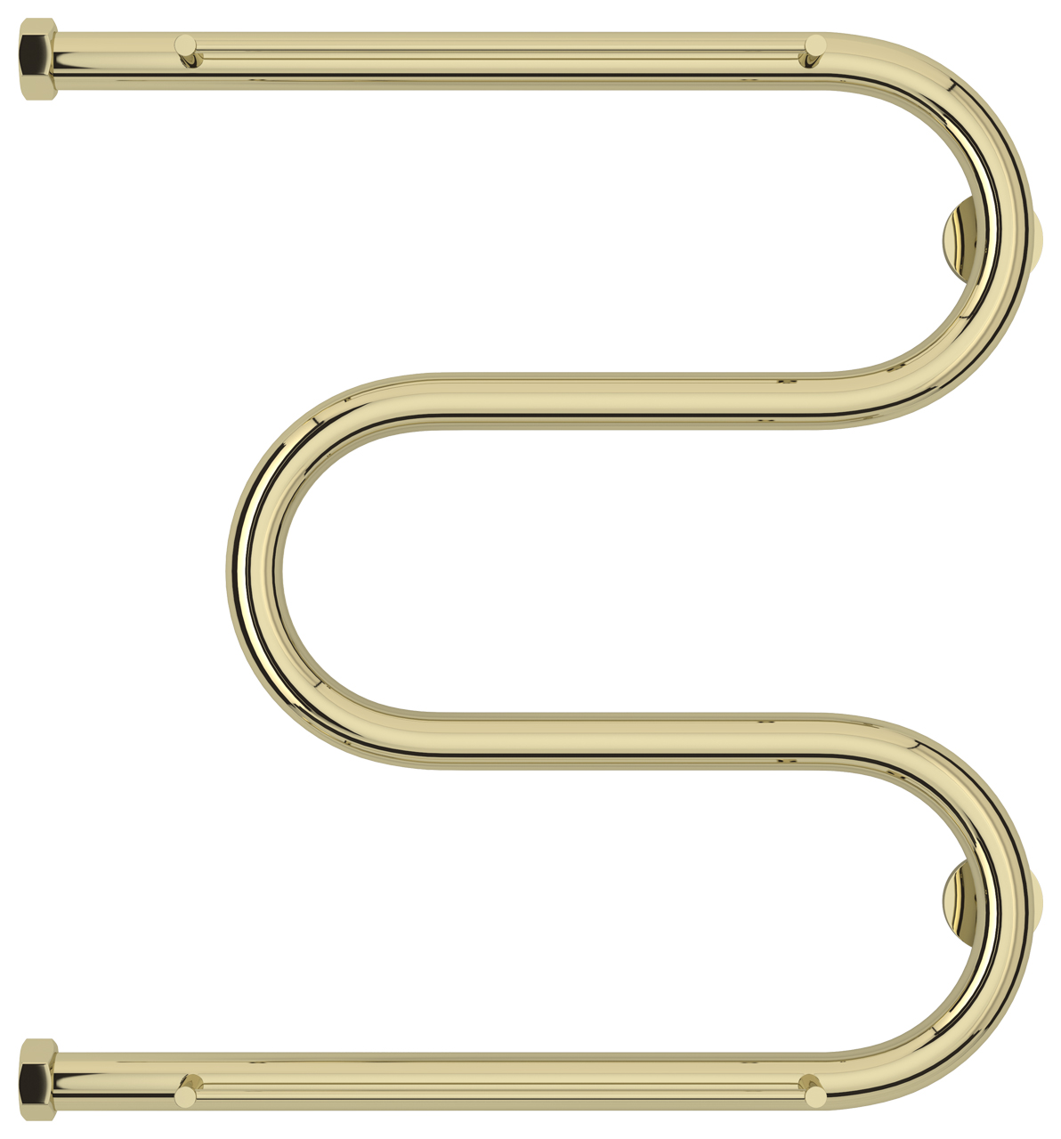 Сунержа М-образный Полотенцесушитель водяной 50x50h, цвет: шампань 020-4008-5050