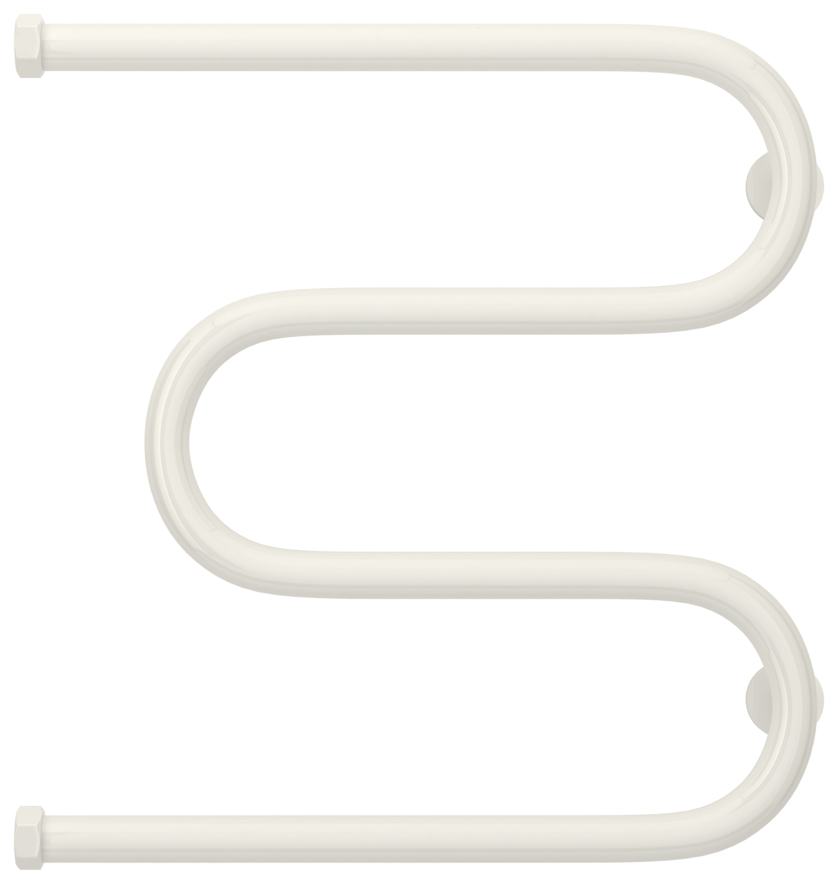 Сунержа М-образный Полотенцесушитель водяной 50x50h, цвет: белый 12-4007-5050