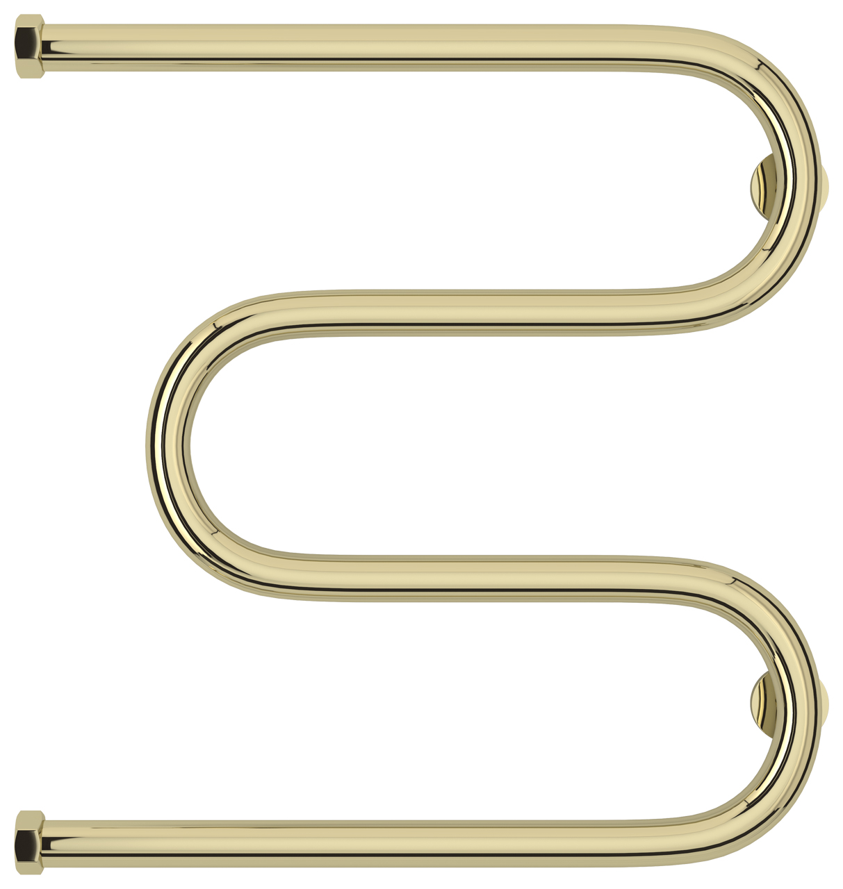 Сунержа М-образный Полотенцесушитель водяной 50x50h, цвет: шампань 020-4007-5050