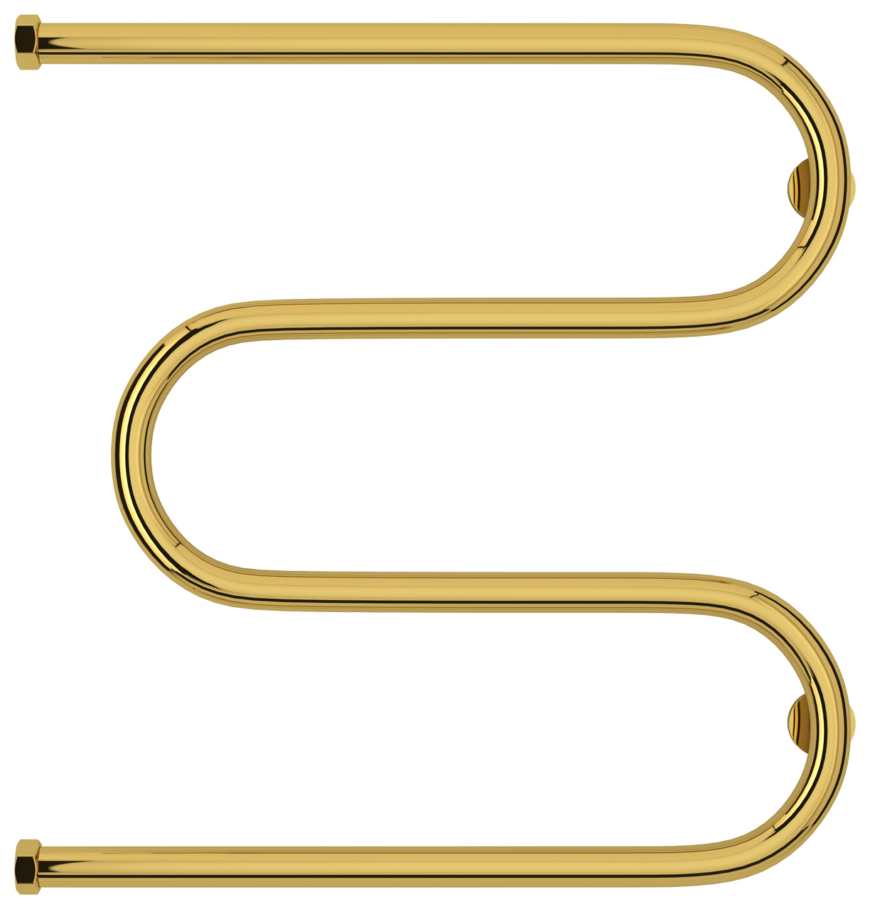 Сунержа М-образный Полотенцесушитель водяной 60x60h, цвет: золото 03-4007-6060