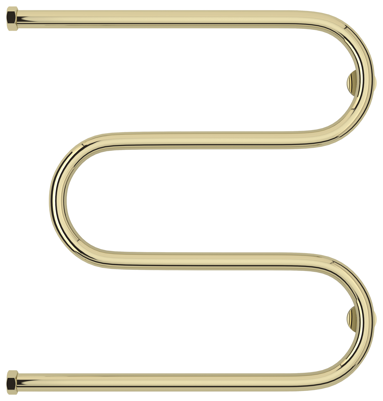 Сунержа М-образный Полотенцесушитель водяной 60x60h, цвет: шампань 020-4007-6060