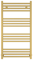 Сунержа Модус Полотенцесушитель водяной 50x100h, цвет: матовое золото 032-0250-1050