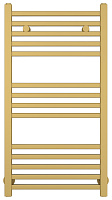 Сунержа Модус Полотенцесушитель водяной 40x80h, цвет: матовое золото 032-0250-8040