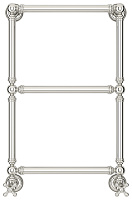 Сунержа Ренессанс Полотенцесушитель водяной 40x66h, цвет: без покрытия 00-0280-6640