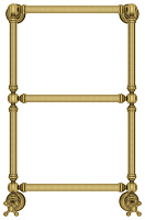 Сунержа Ренессанс Полотенцесушитель водяной 40x66h, цвет: состаренная бронза 05-0280-6640